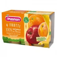 Plasmon Piure de mix fructe (6 luni) 2x104g - thumbs image 1
