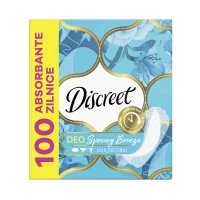 Discreet Absorbante zilnice Deo Spring Breeze 100 buc