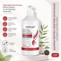 Dermokil sampon 1000 ml pentru cresc Collagen, Black Garlic - thumbs image 2
