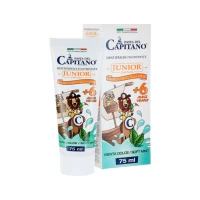 Pasta del Capitano Pasta de dinti pentru copii menta moale, 6+, 75 ml