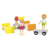 Viga Casa pentru papusi, cu trei etaje, 44569 - thumbs image 4