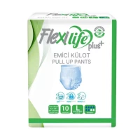 Flexi Life Plus Подгузники-Трусы для взрослых L 110-150 см 10 шт
