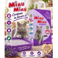 Miau Miau Asternut igienic pentru pisici Levantica 6kg - thumbs image 3