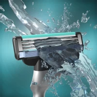 Станок для бритья мужской Gillette Mach3 c 5 сменными картриджами - thumbs image 3