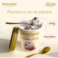 Sandra Moments Inghetata Mascarpone & Cherry 465ml - thumbs image 2