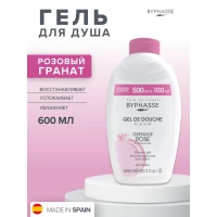 Byphasse Plaisir Gel-crem de dus Rodie roz 600 ml - thumbs image 2