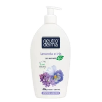 NeutroDerma Sapun-Crema Bio 1000ml Lavanda si Iris