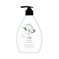 Крем-гель для душа Shik De Luxe Pure&Care Оливковое масло и алоэ вера 900 мл