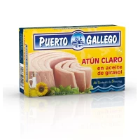 Puerto Gallego Ton galben in ulei floarea soarelui 240 gr