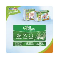 Подгузники BABYLINO Sensitive Economy N3 4-9кг, 56шт - thumbs image 2