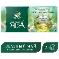 Чай зеленый Принцесса Ява Нежный жасмин в пакетиках, 25 пак. - thumbs image 3