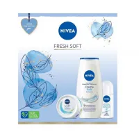 Set Nivea 22 Fresh Soft Box (Soft, Deo, GDus)