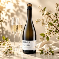 Novak Vin spumant 2 soiuri Brut Alb 750ml - thumbs image 2