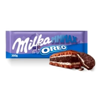 Milka Шоколад молочный с печеньем Opeo 300 г - thumbs image 3