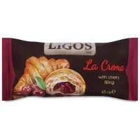 Croissant La Crema cu visina 65gr