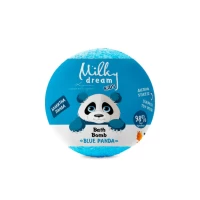 Milky Dream Bila pentru baie Panda albastra 100g cu surpriza