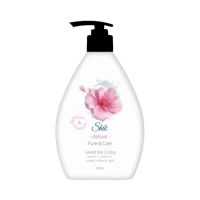 Крем-гель для душа Shik De Luxe Pure&Care Зеленый чай и лотос 900 мл
