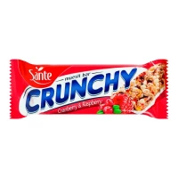 Sante Crunchy батончики клюква и малина 40г