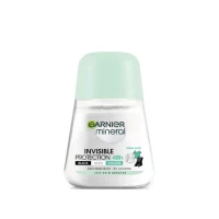 Шариковый дезодорант-антиперспирант Garnier Mineral Invisible для женщин, 50 мл