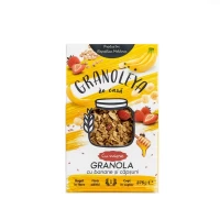 Granoleya Granola cu banane si capsuni 375 g