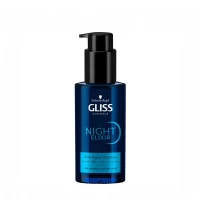 Gliss Ser tratament pentru par normal spre uscat, Night Elixir Overnight Moisture, 100ml