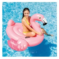 Детский надувной плотик Intex 57558 Фламинго с ручками 142х137х97 см - thumbs image 4