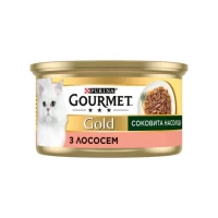 Gourmet Gold Succulent Delights Hrana umeda pentru pisici somon 85g