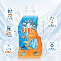 Purfy detergent lichid 4 kg Universal - thumbs image 2