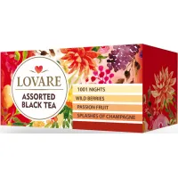 Lovare Ceai 24 pac Black Assorti, negru - thumbs image 2