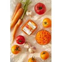 Корейская морковь умеренно острая "Din Cămară" 400 г - thumbs image 2