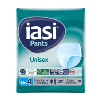 IASI Подгузники для взрослых Unisex N4 extra large 10 шт