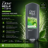 Dove Gel de dus 400ml Men Care Extra Fresh - thumbs image 2