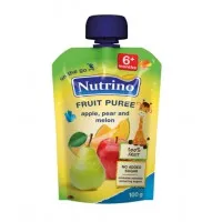 Nutrino Piure din mere, pere si pepeni galbeni (6 luni) 100g - thumbs image 1