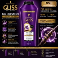 Gliss шампунь для волосся Full Hair Wonder, 400мл - thumbs image 2