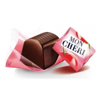 Шоколадные конфеты Ferrero Mon Cherri с начинкой из целых вишен в ликере 105 г - thumbs image 3