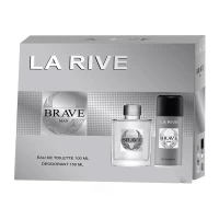 Set La Rive Man Brave (apa de toaleta100ml+gel de dus 100ml)