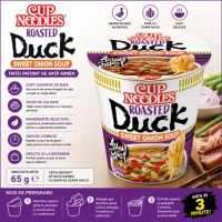 Cup Noodles Taietei Instant de rata Ramen 65 g - thumbs image 2