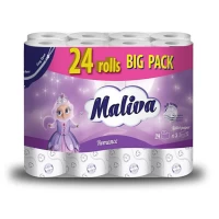 Maliva Туалетная бумага 24 рул 3слойная Romance