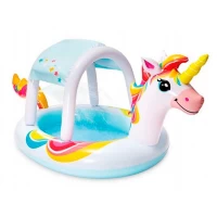 Intex Детский надувной бассейн Единорог 254x132x109см, 130Л., 2+ - thumbs image 2