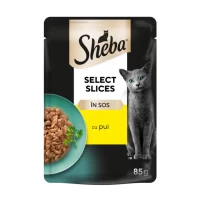 Sheba Hrana Umeda Pisici Pui In Sos Plic 85g
