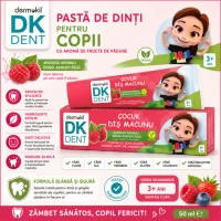 Dk Dent Pasta de dinti pentru copii Piril zmeura 50 ml - thumbs image 3