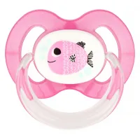 Baby Nova Ортодонтическая пустышка, с кольцом, 0 месяцев+, силикон, BPA free, 2 шт. с коробкой для с - thumbs image 3