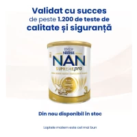 Formula de lapte praf Nestle NAN 3 Supreme Pro, 800g, 6-12 luni - thumbs image 2