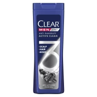 Clear Men Sampon 3 in 1 Active Clean, Impotriva caderii parului 360ml
