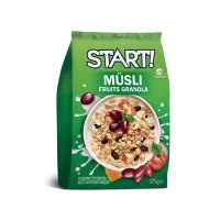 Start! Musli cu miere si fructe 375g