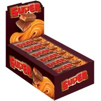 Батончик Super с нугой и мягкой карамелью 40 гр - thumbs image 2