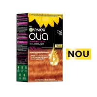 Garnier Olia Vopsea de par permanenta fara amoniac 7.40 Aramiu Intens