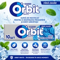 Orbit живательнная резинка white fresh mint 14 g - thumbs image 2