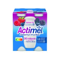 Actimel Питьевой ягодный йогурт 4*100г - thumbs image 2