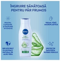 Nivea Sampon 2in1 Hair Care Express 400 ml - thumbs image 3